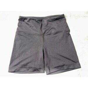 90 Degree By Reflex Women's Small Black Stretch Mid-Rise Biker Shorts